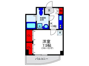 シャインビュー豊中の物件間取画像